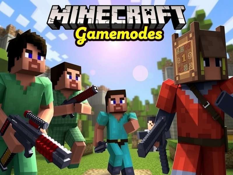 Top 5 Minecraft Gamemodes Visual Guide