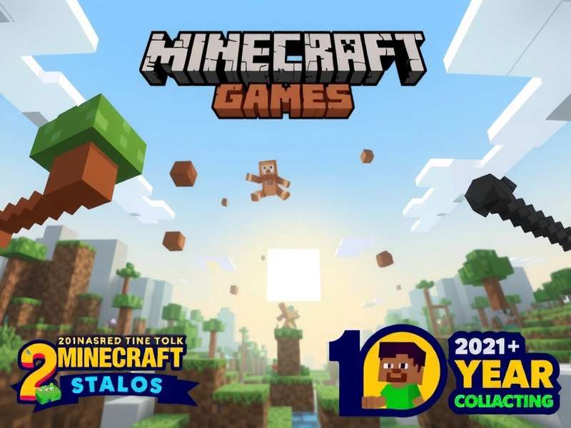 Visual timeline showing Minecraft development from 2009 Alpha to 2011 Full Release