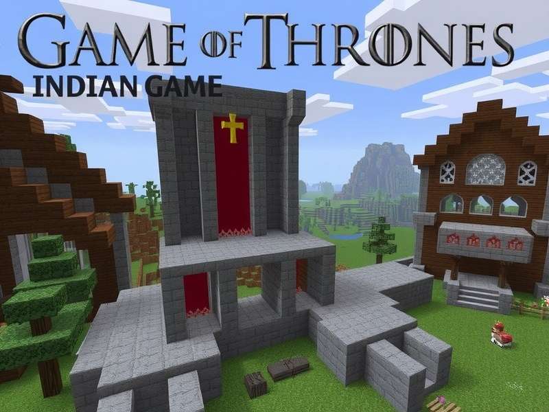 Detailed Iron Throne build in Minecraft with sword details