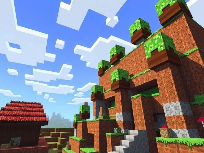 Minecraft Nintendo Switch gameplay on TV and handheld mode