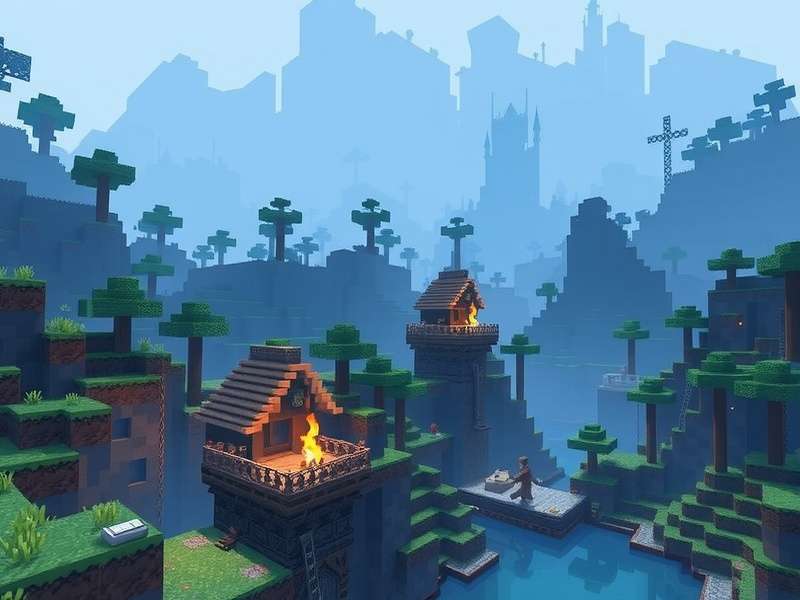 C418 in his music production studio working on Minecraft tracks