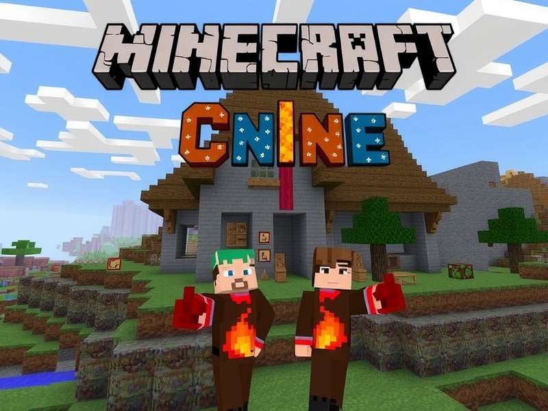 Minecraft multiplayer gameplay screen