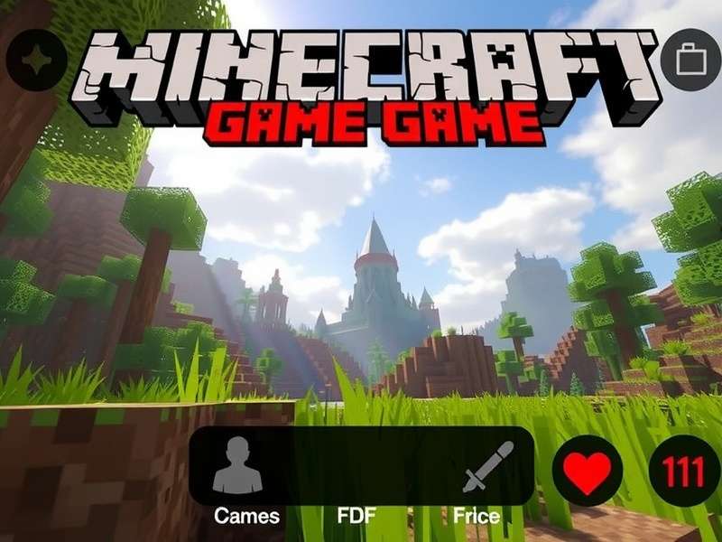 Minecraft PC gameplay showing creative building