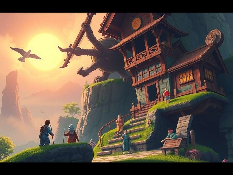 Minecraft gameplay scene with creative builds