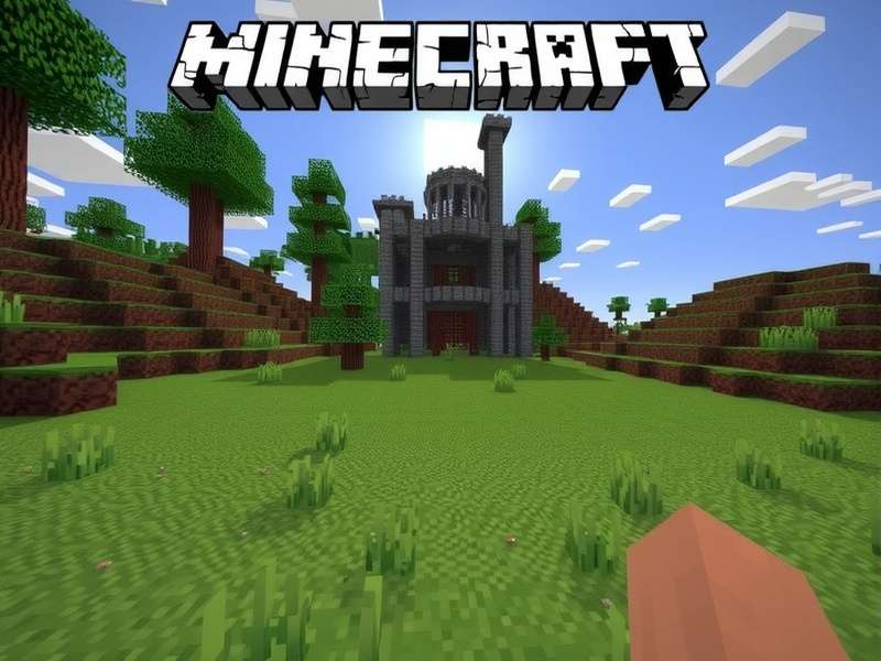 Minecraft player switching gamemodes using commands on a laptop