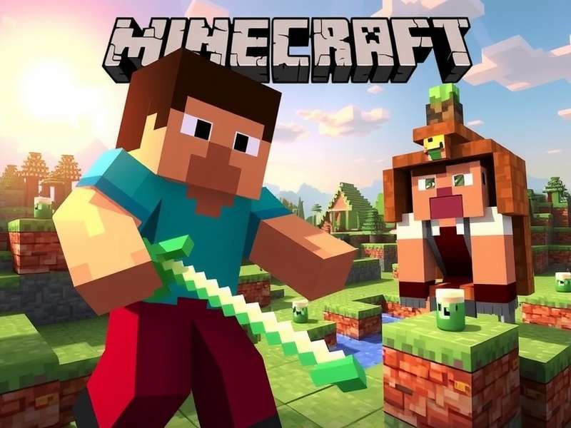 Minecraft Gratis gameplay showing creative building and survival mode