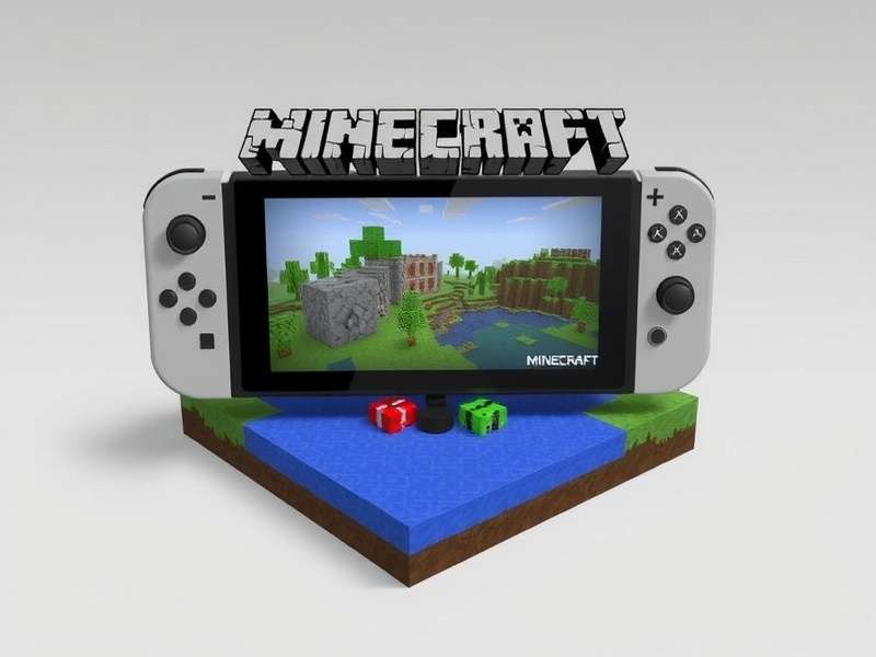 Group of friends playing Minecraft together on Nintendo Switch consoles locally