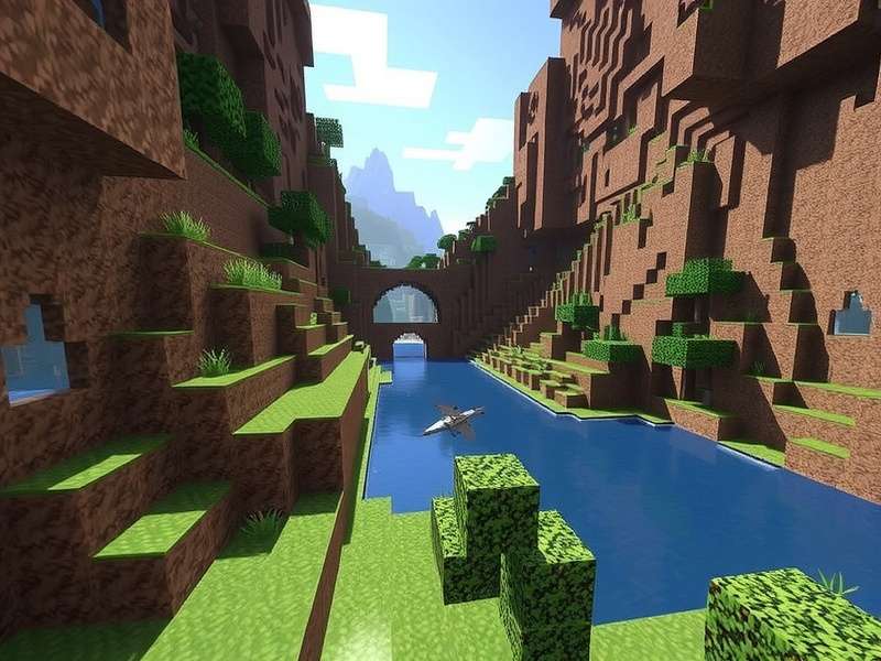 Minecraft Bedrock Edition gameplay showcasing creative building and exploration