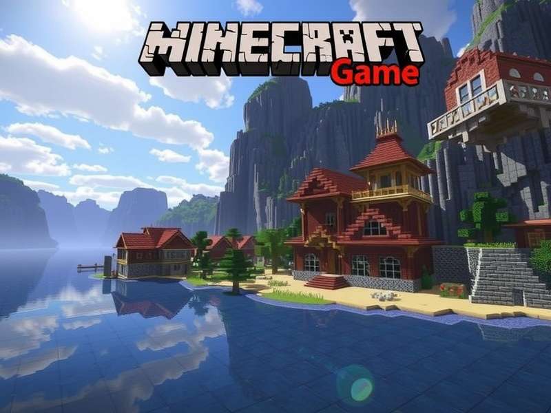 Minecraft Game expert base design with efficient farms