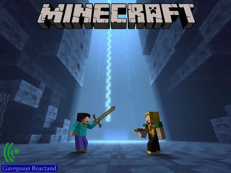 Minecraft cave scene with glowing ores and dark tunnels