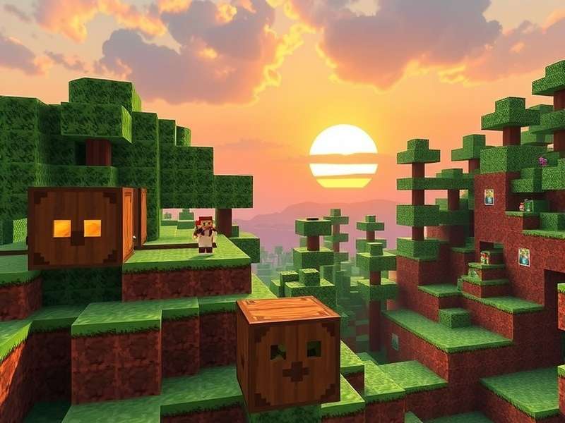 Minecraft Game Play – Survival, Building & Redstone Adventure