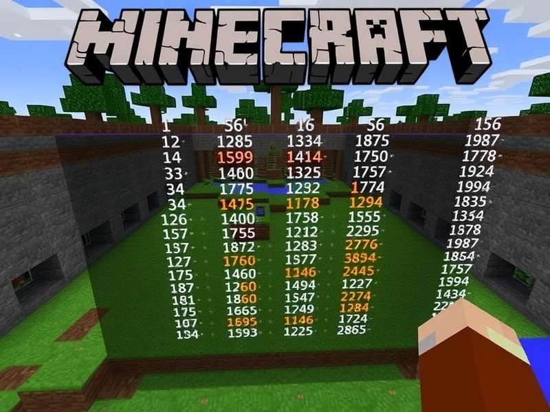 Minecraft gamerule showCoordinates interface on a survival world with coordinates displayed on screen