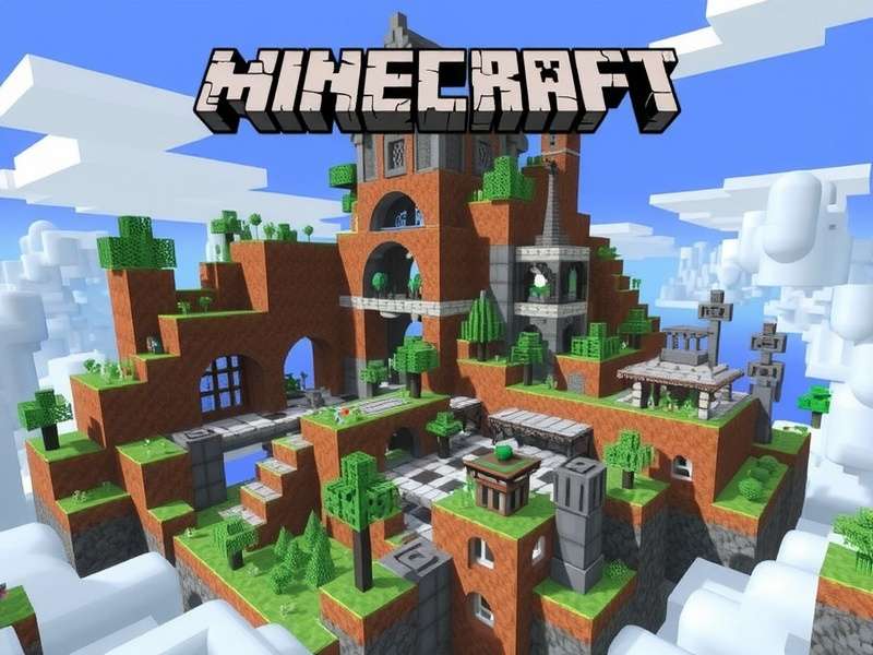 Minecraft Website Game - Indian players exploring massive block world