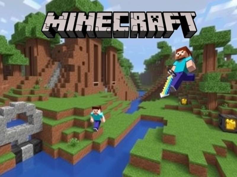 Minecraft Game Switch Review - Nintendo Switch gameplay screenshot with crafting and exploration