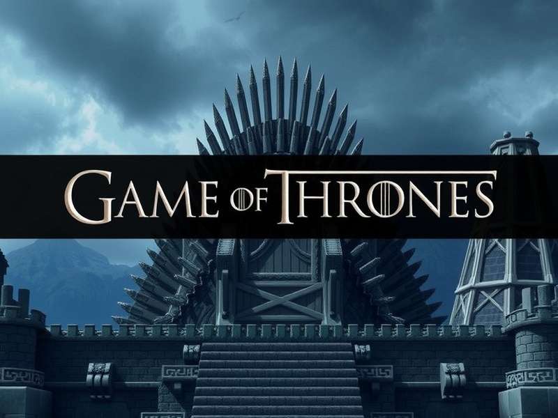 Minecraft Game Of Thrones Banner collection displaying House Stark, Lannister, Targaryen and Baratheon sigils crafted in-game