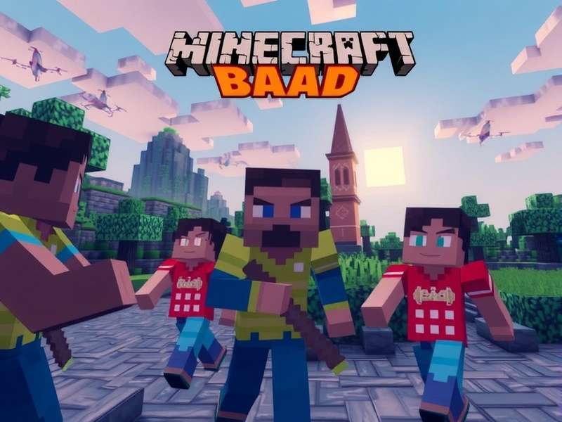 Bad Minecraft Game illustration showing a cracked creeper face with dramatic lighting