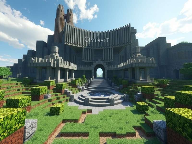 Minecraft Game Of Thrones Seed - Winterfell Valley spawn point with snowy mountains and dense forest